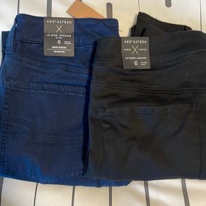 2 Pair American Eagle Pants
